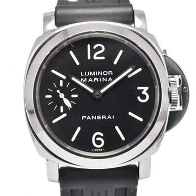 パネライ PANERAI PAM00111 ルミノール マリーナ スモールセコンド 手巻き メンズ 良品 A#146156