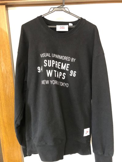 Supreme / WTAPS Crewneck "Black" 21274SPD-CSM03S