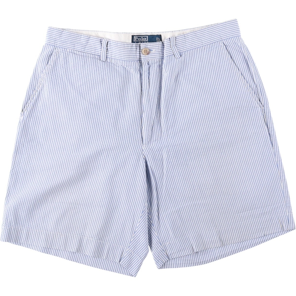 古着 ラルフローレン Ralph Lauren POLO by Ralph Lauren シアサッカー コットンショーツ ショートパンツ メンズw34相当/eaa644420