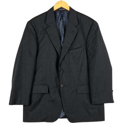 古着 ラルフローレン Ralph Lauren CHAPS チャップス ウールテーラードジャケット カナダ製 メンズL相当/eaa600016