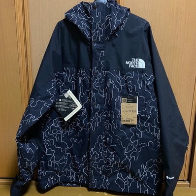 The North Face Novelty Mountain Light Jacket "Black Tree Bark"