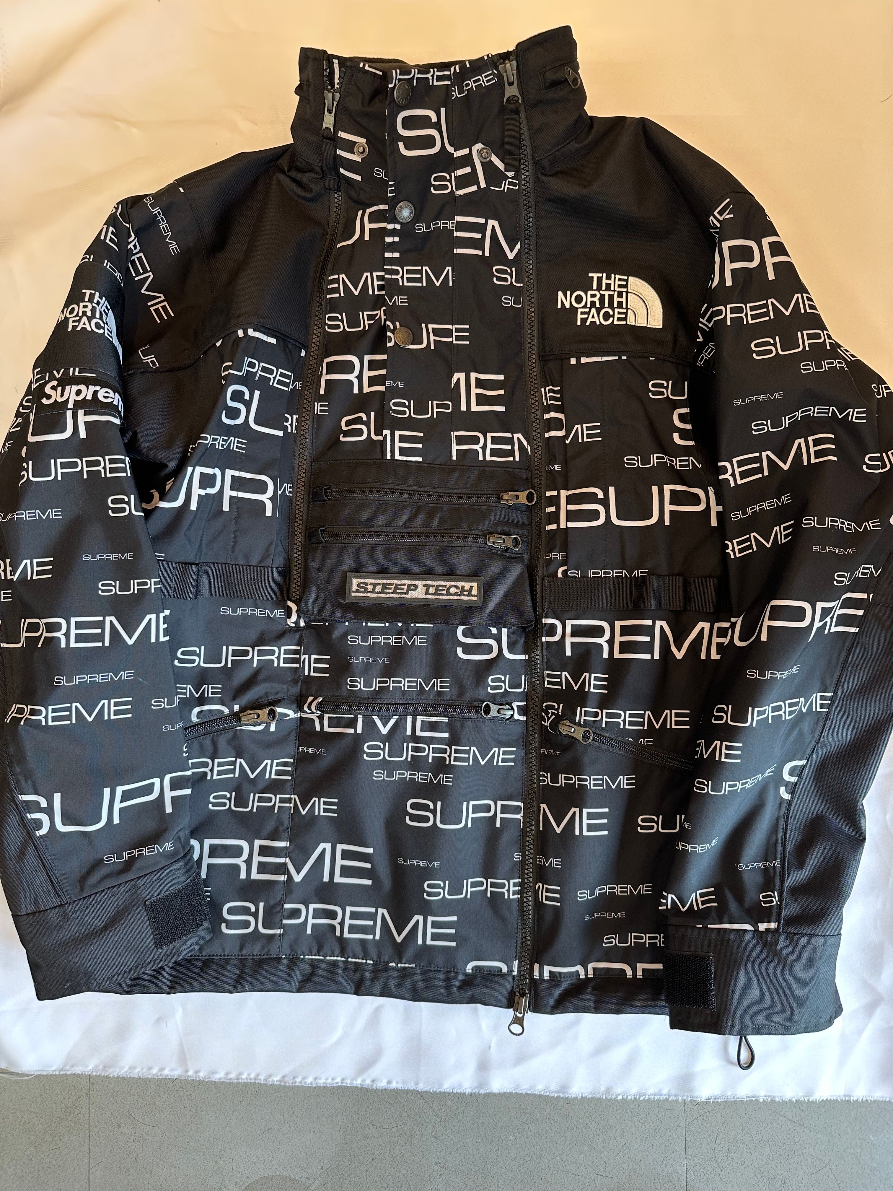 Supreme x The North Face Steep Tech Apogee Jacket "Black"