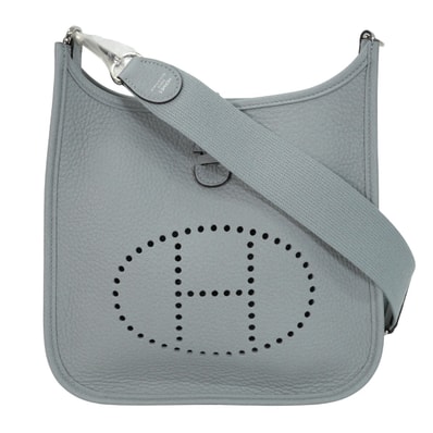【恵比寿明治通り店】HERMES エルメス ショルダーバッグ エヴリン(エブリン) 23 グリパンタン トリヨンクレマンス シルバー金具 G刻印 新品