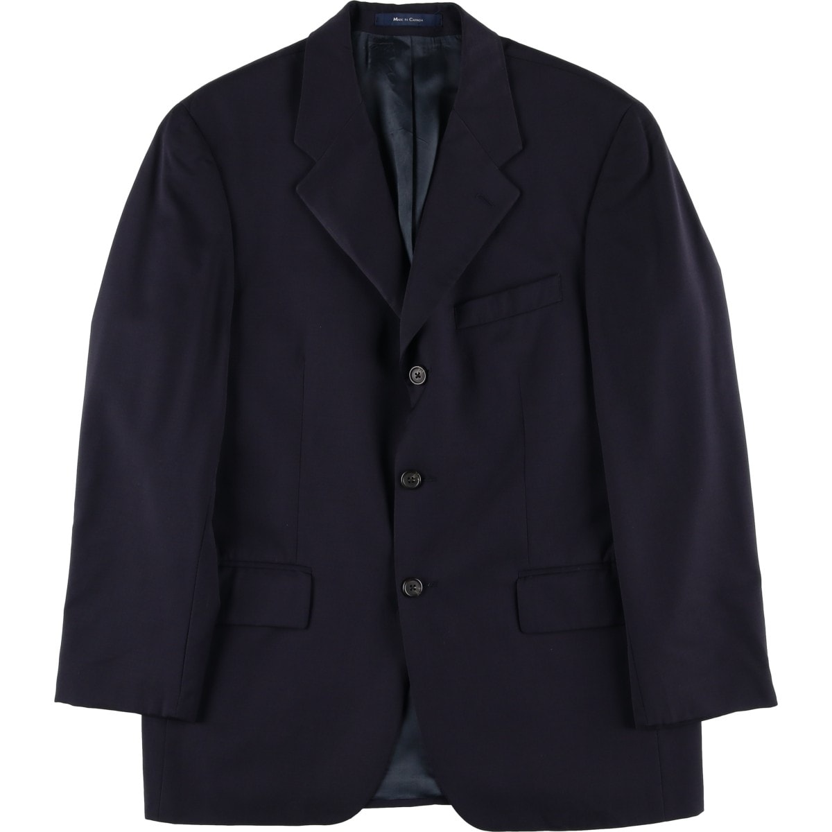 古着 ラルフローレン Ralph Lauren RALPH ウールテーラードジャケット カナダ製 メンズL相当/eaa459659