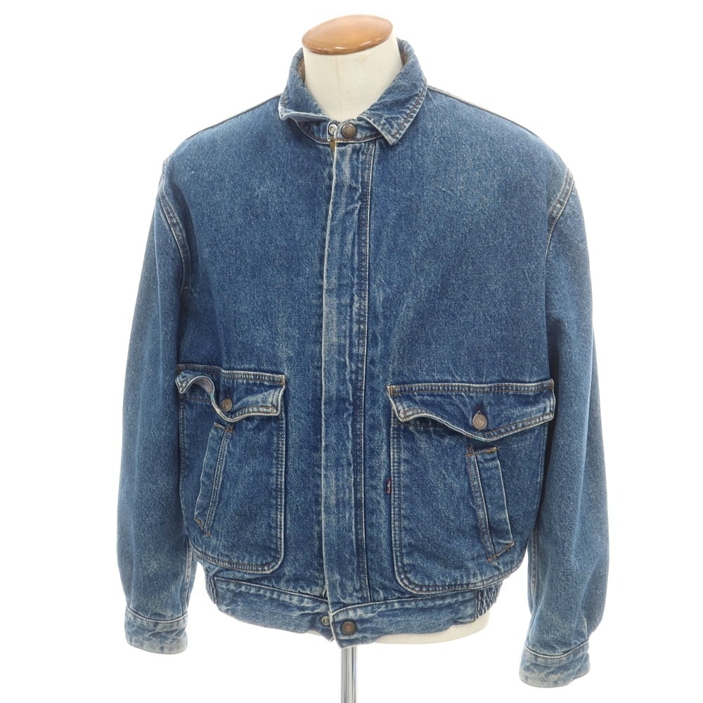 【中古】リーバイス Levi's デニムジャケット ブルー【サイズM】【メンズ】
