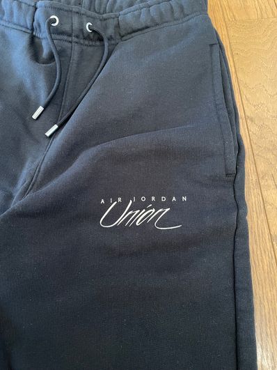 Jordan x UNION Fleece Pants "Black"