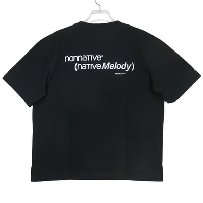 nonnative x ARTIST PROOF x FRGMT Native Melody SS T-Shirt "Black"
