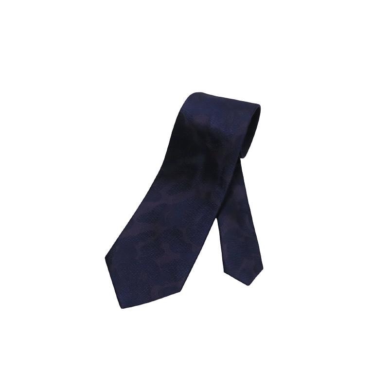Mr.BATHING APE ミスター ベイシング エイプ JACQUARD CAMO TIE ジャガード カモ ネクタイ シルク パープル