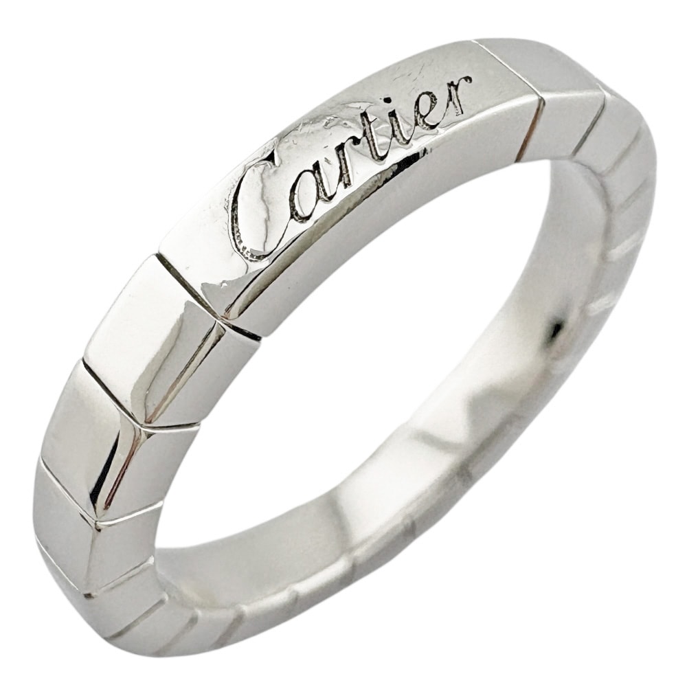 カルティエ ラニエール リング 指輪 13.5号 18金 K18ホワイトゴールド ユニセックス CARTIER  中古