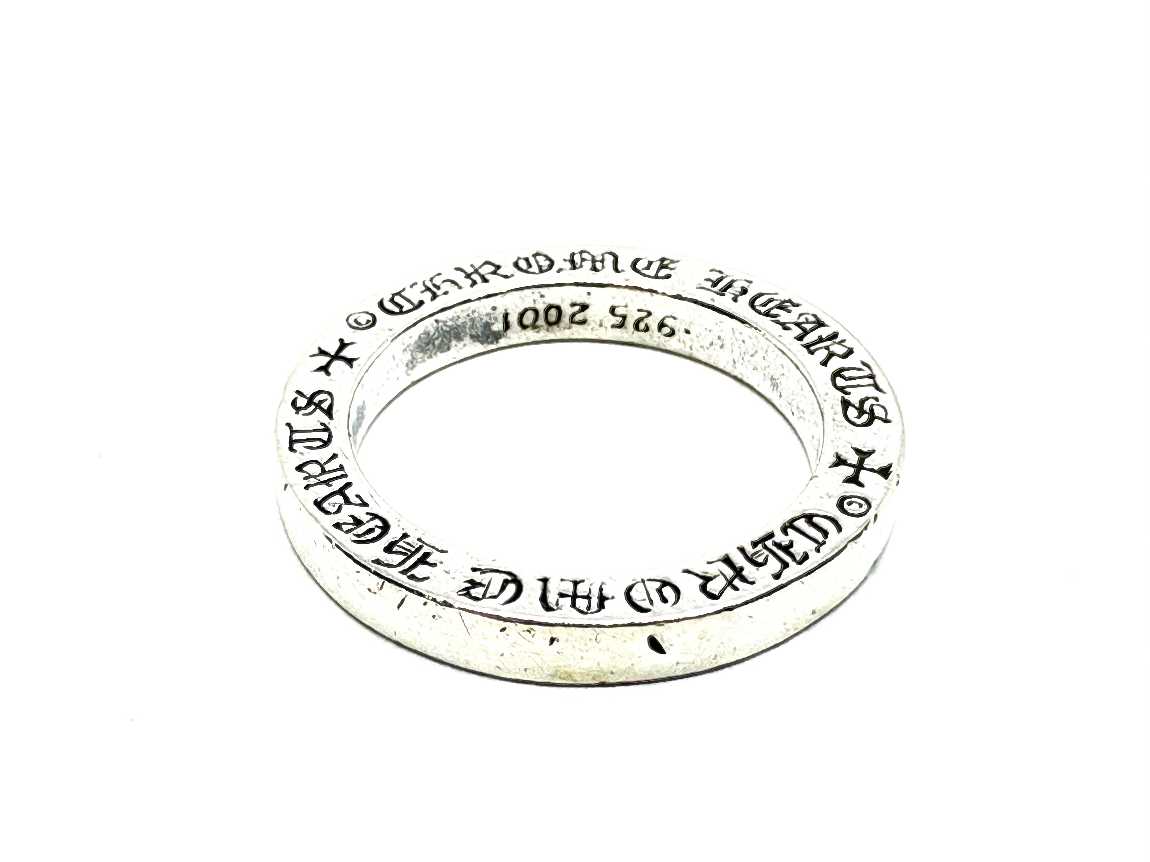 Chrome Hearts 3mm Spacer Ring "Silver"