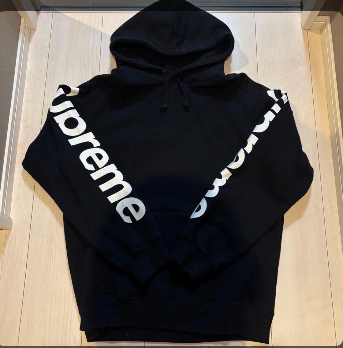 Supreme x SALEM Zip Up Hooded Sweatshirt 