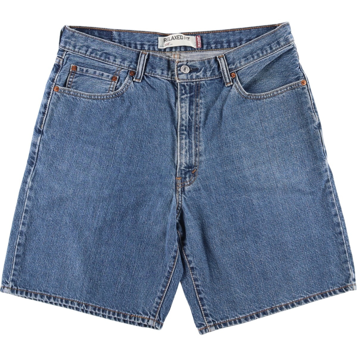 古着 リーバイス Levi's 550 RELAXED FIT デニムショーツ ショートパンツ メンズw36相当/eaa548811