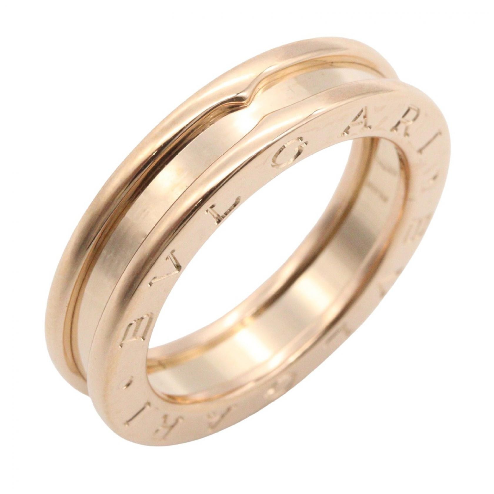 ブルガリ BVLGARI B-zero1 ビーゼロワン リング 1バンド リング・指輪 ジュエリー K18PG(ピンクゴールド) メンズ レディース ゴールド系 36003 【中古】
