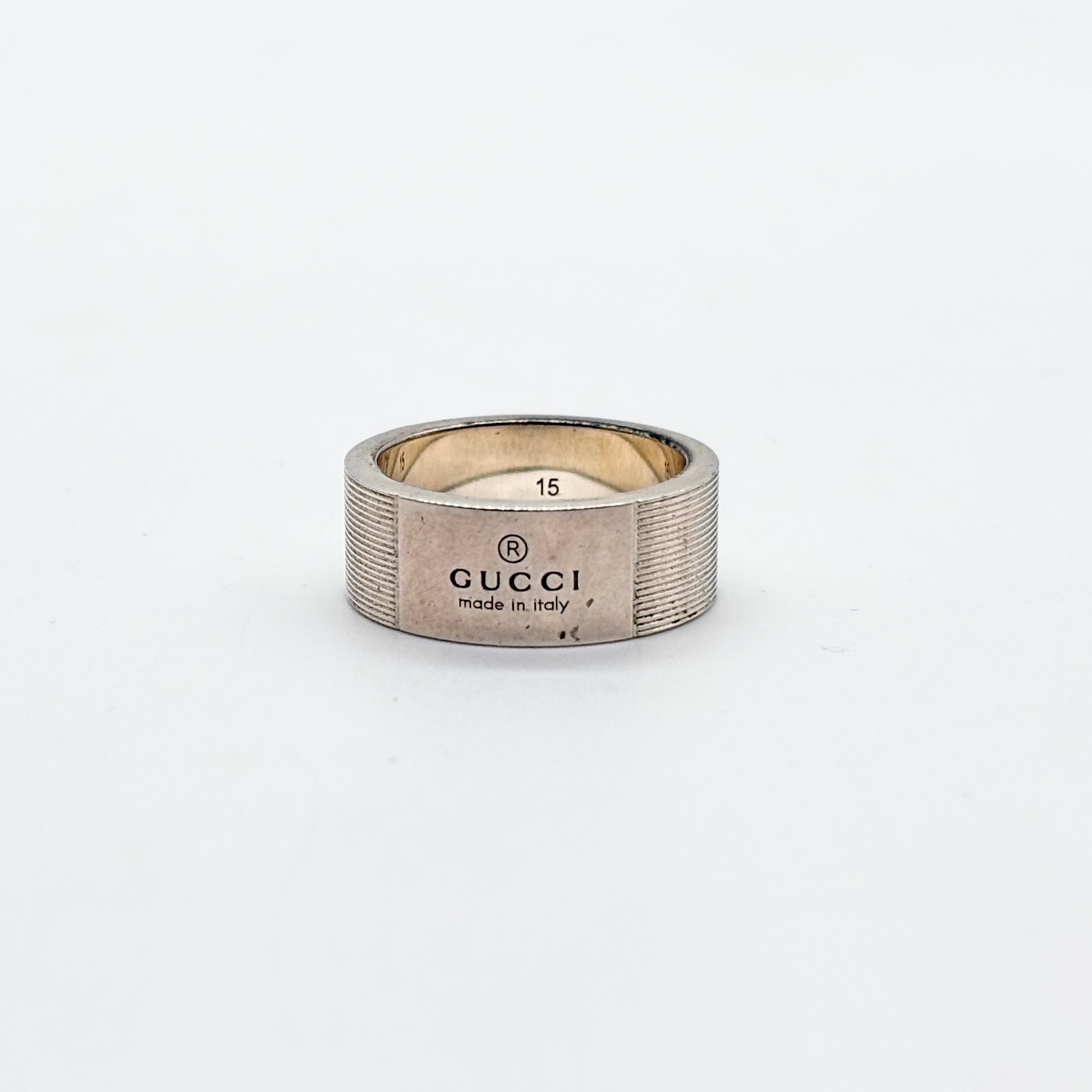 GUCCI LOGO RING