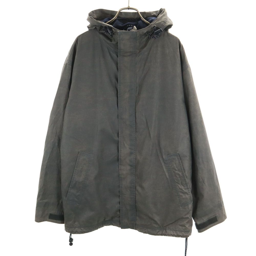 GAP コーティング加工 フーデッド ジャケット