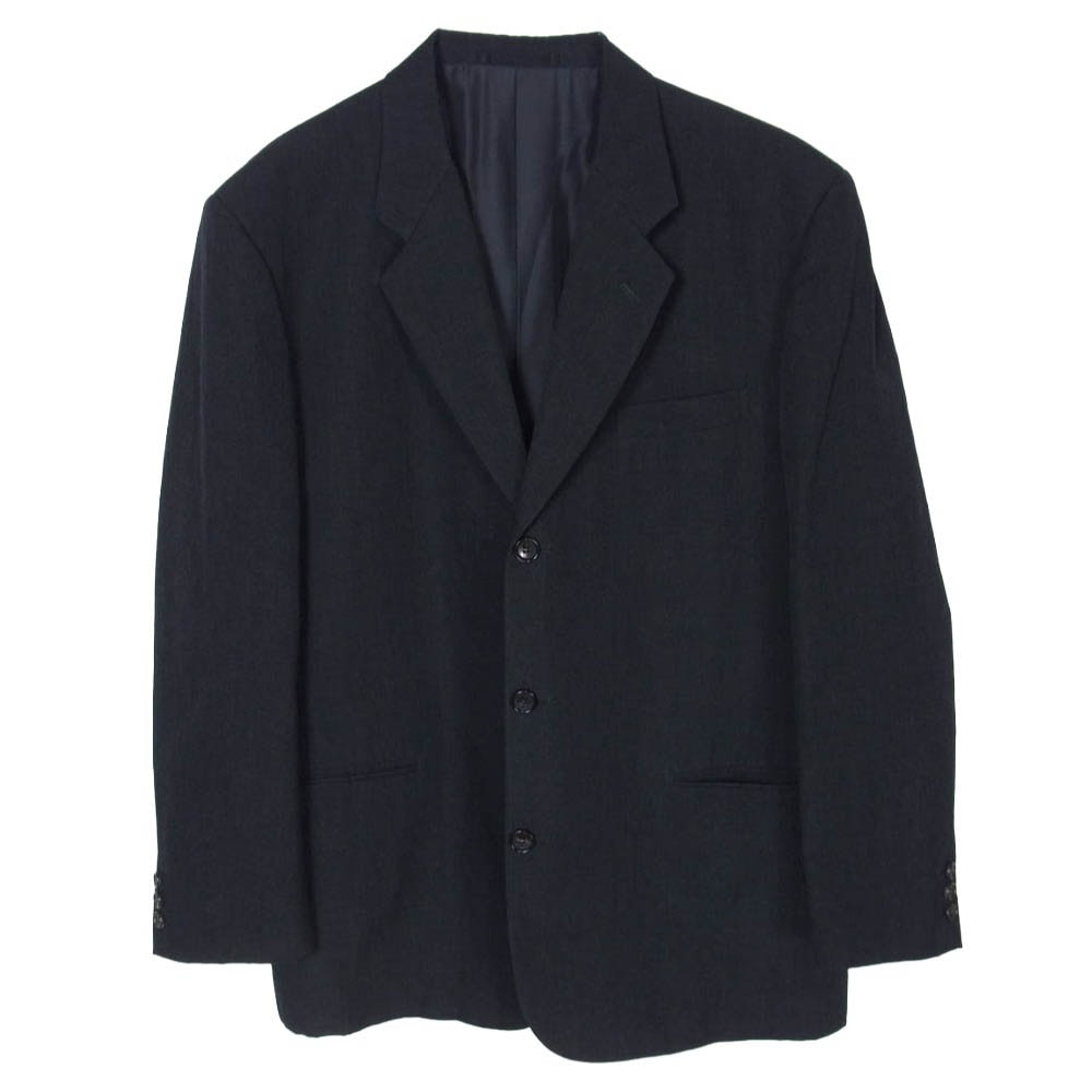 COMME des GARCONS HOMME コムデギャルソンオム HJ-07004L AD1999 90s 田中オム 3B シングル テーラード ジャケット ダークグレー系 L【中古】
