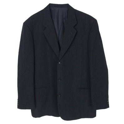 COMME des GARCONS HOMME コムデギャルソンオム HJ-07004L AD1999 90s 田中オム 3B シングル テーラード ジャケット ダークグレー系 L【中古】