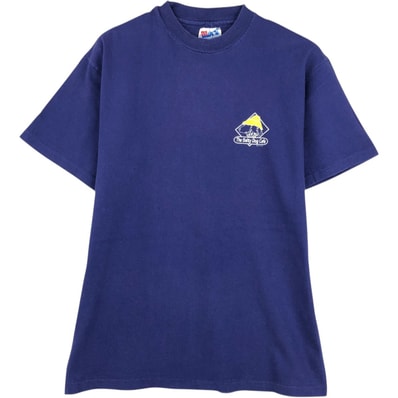古着 80年代 ヘインズ Hanes BEEFY-T THE SALTY DOG CAFE ソルティドッグカフェ アドバタイジングTシャツ USA製 メンズM相当 ヴィンテージ/eaa654249