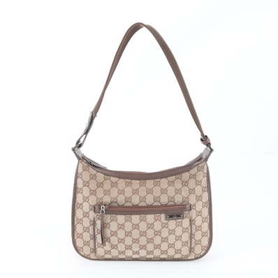 ■美品 グッチ GGキャンバス 001 4198 ショルダーバッグ