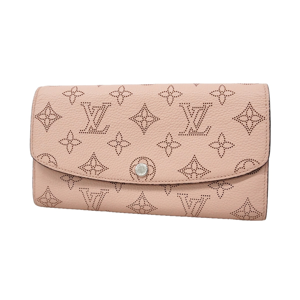 Louis Vuitton Iris Wallet Mahina Leather "Magnolia"