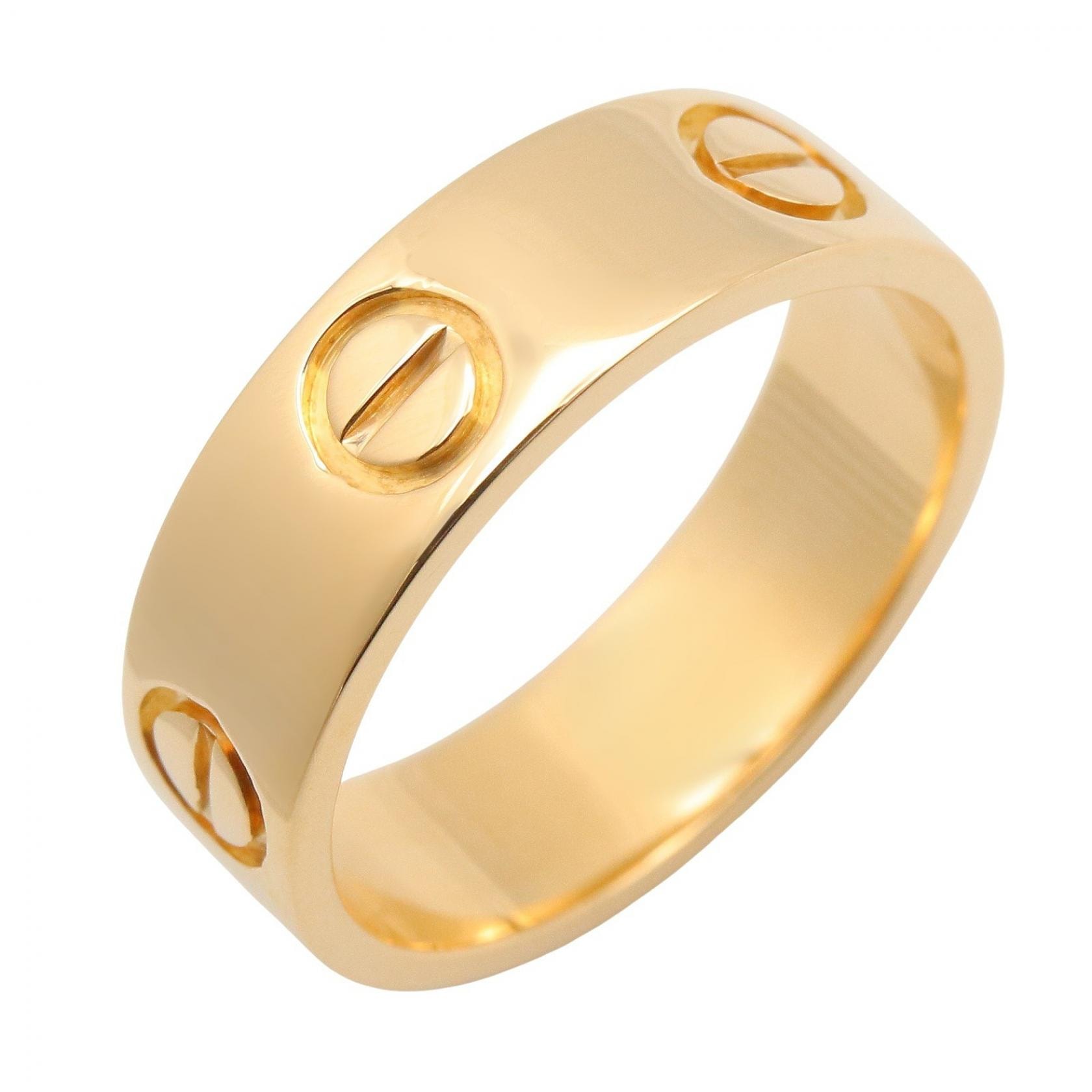 カルティエ CARTIER ラブリング リング・指輪 ジュエリー K18(イエローゴールド) メンズ レディース ゴールド系 B4084600 【中古】