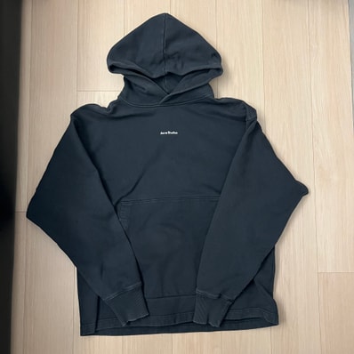 Acne Studios Logo Hoodie "Black"