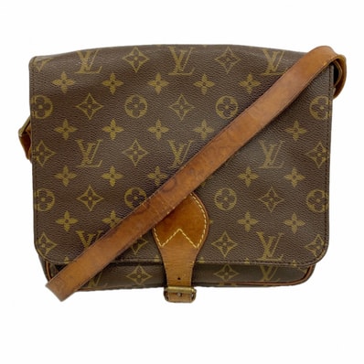 【6dd4815】ルイヴィトン ショルダーバッグ モノグラム カルトシエールGM M51252 ブラウン【中古】レディース