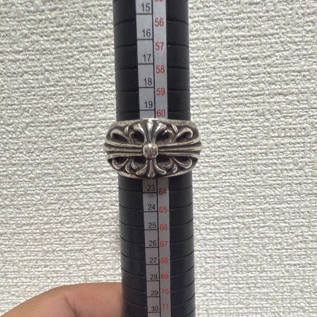 Chrome Hearts Floral Cross Ring "Silver"