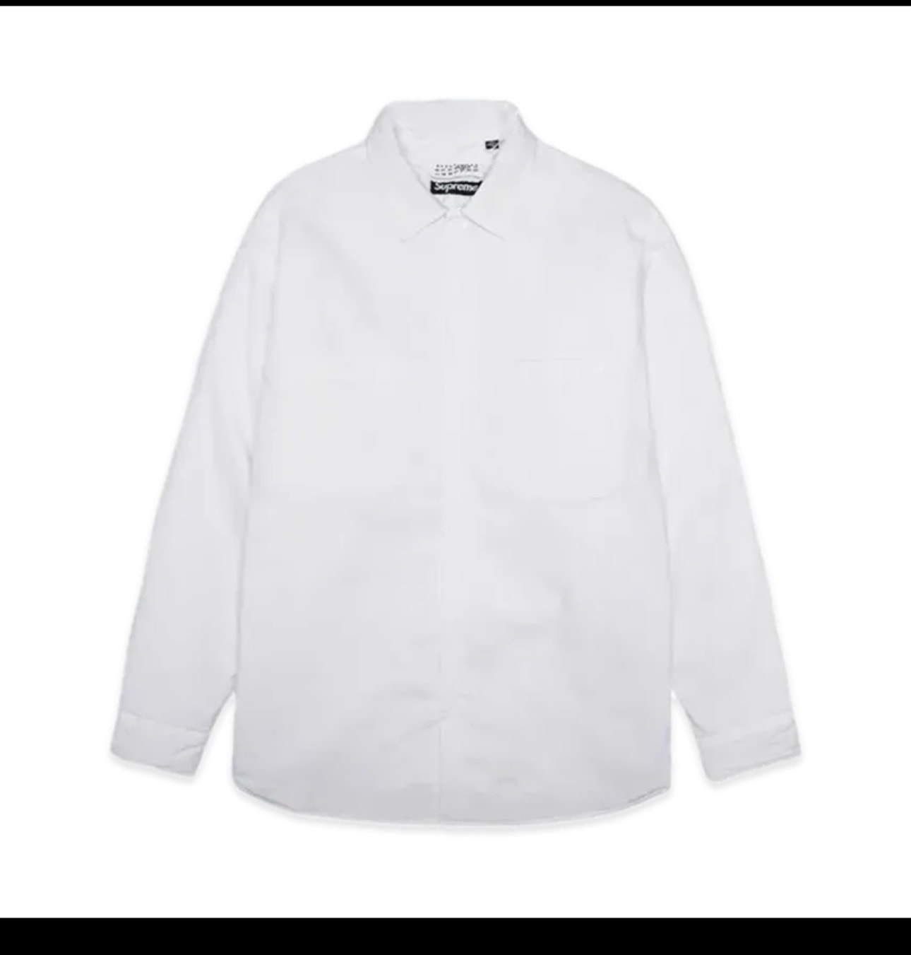 Supreme x MM6 Maison Margiela Padded Shirt "White"