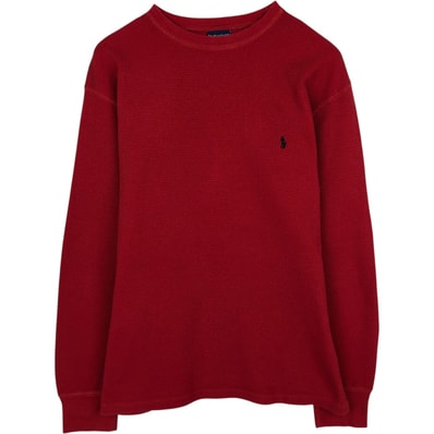 古着 ラルフローレン Ralph Lauren POLO RALPH LAUREN SLEEPWEAR サーマルロンT ワッフル メンズM相当/eaa632192