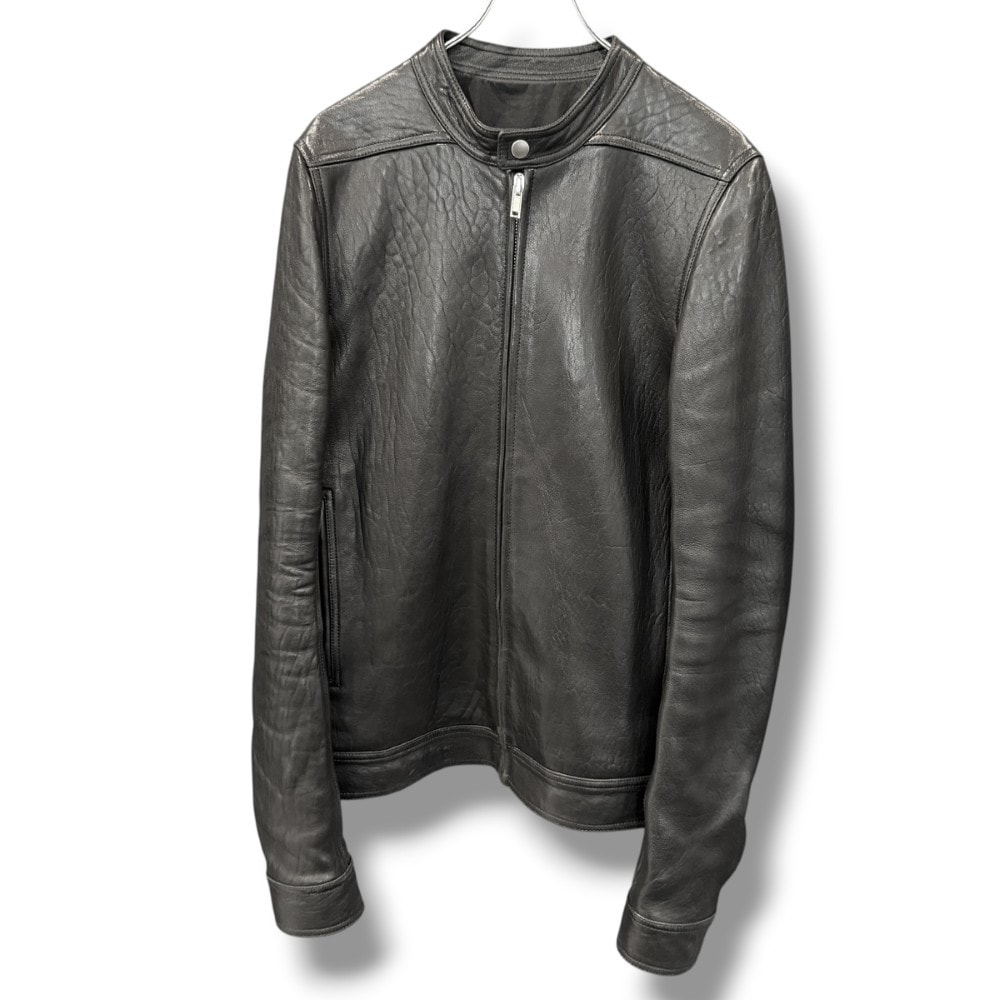 RICK OWENS 17AW GLITTER期 INTARSIA インタルシア ラムスキン ライダースジャケット