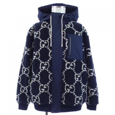 グッチ GUCCI GGジャガードボアジャケット GGパターン 771121 XJF4D ブルゾン