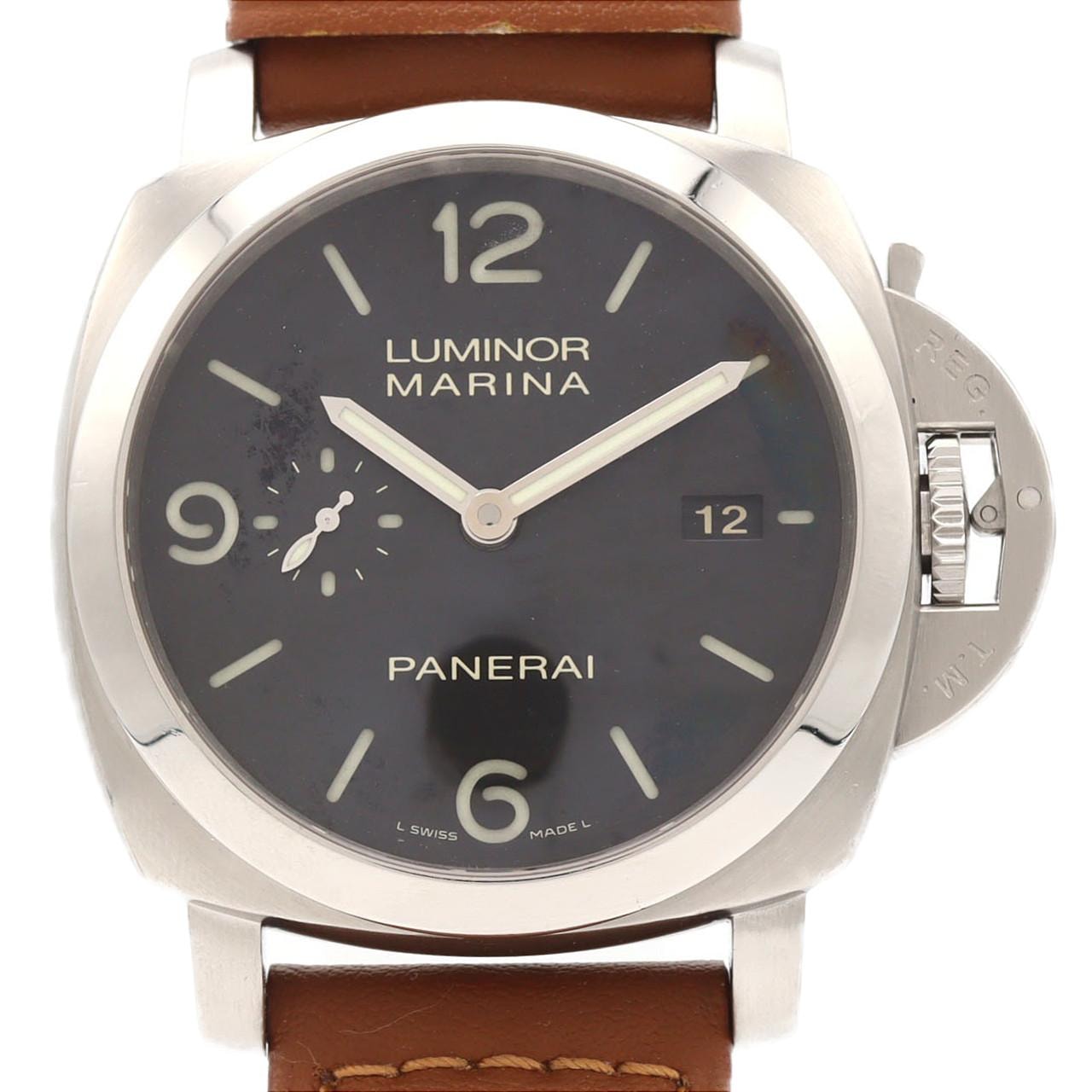 【ノーメンテナンス還元価格】パネライ ルミノールマリーナ1950 3DAYS PAM00312 SS 自動巻