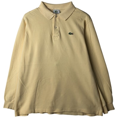 古着 ラコステ LACOSTE 長袖 ポロシャツ 6 メンズXL相当/eaa617120