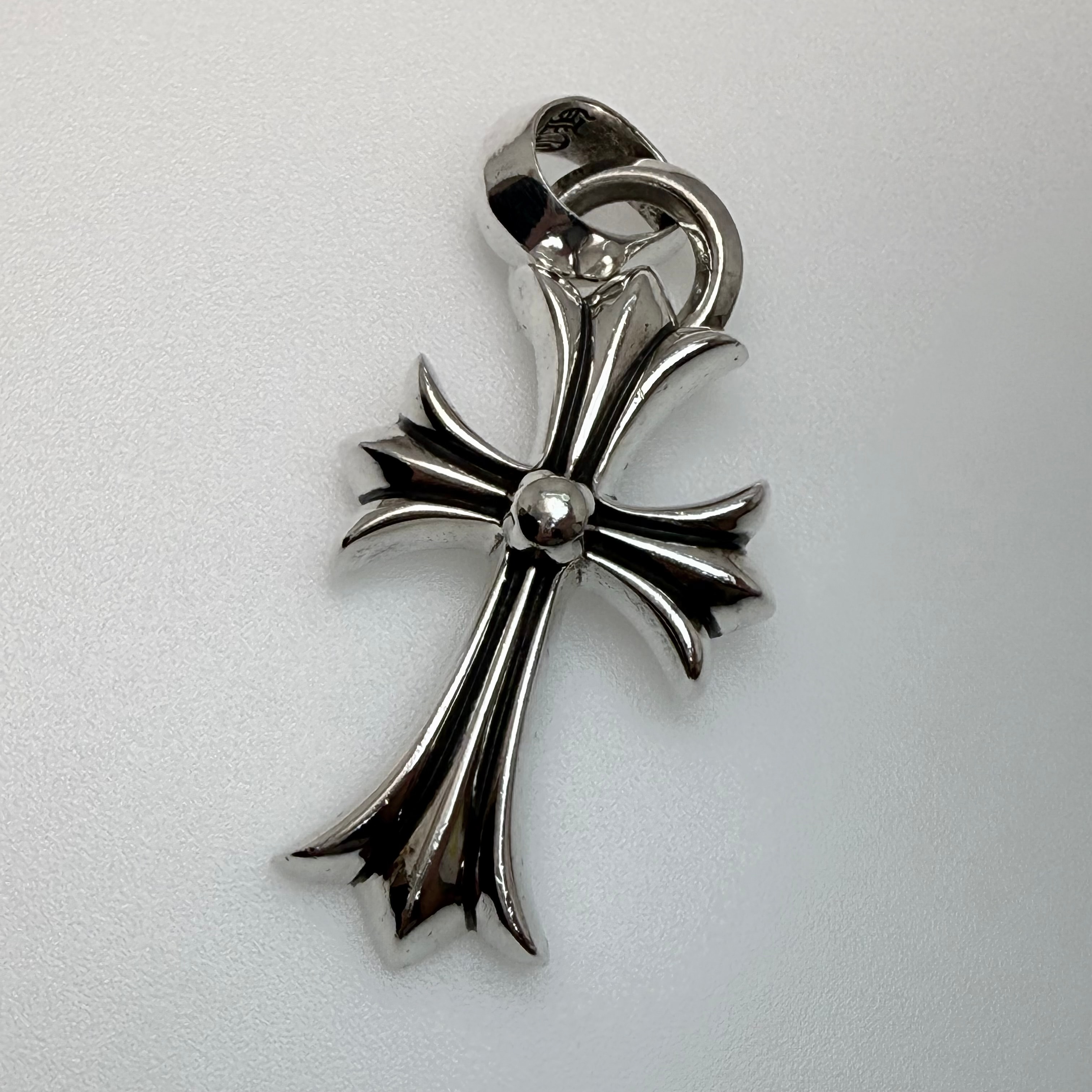 Chrome Hearts CH Cross Pendant Small / Plain Bail "Silver"