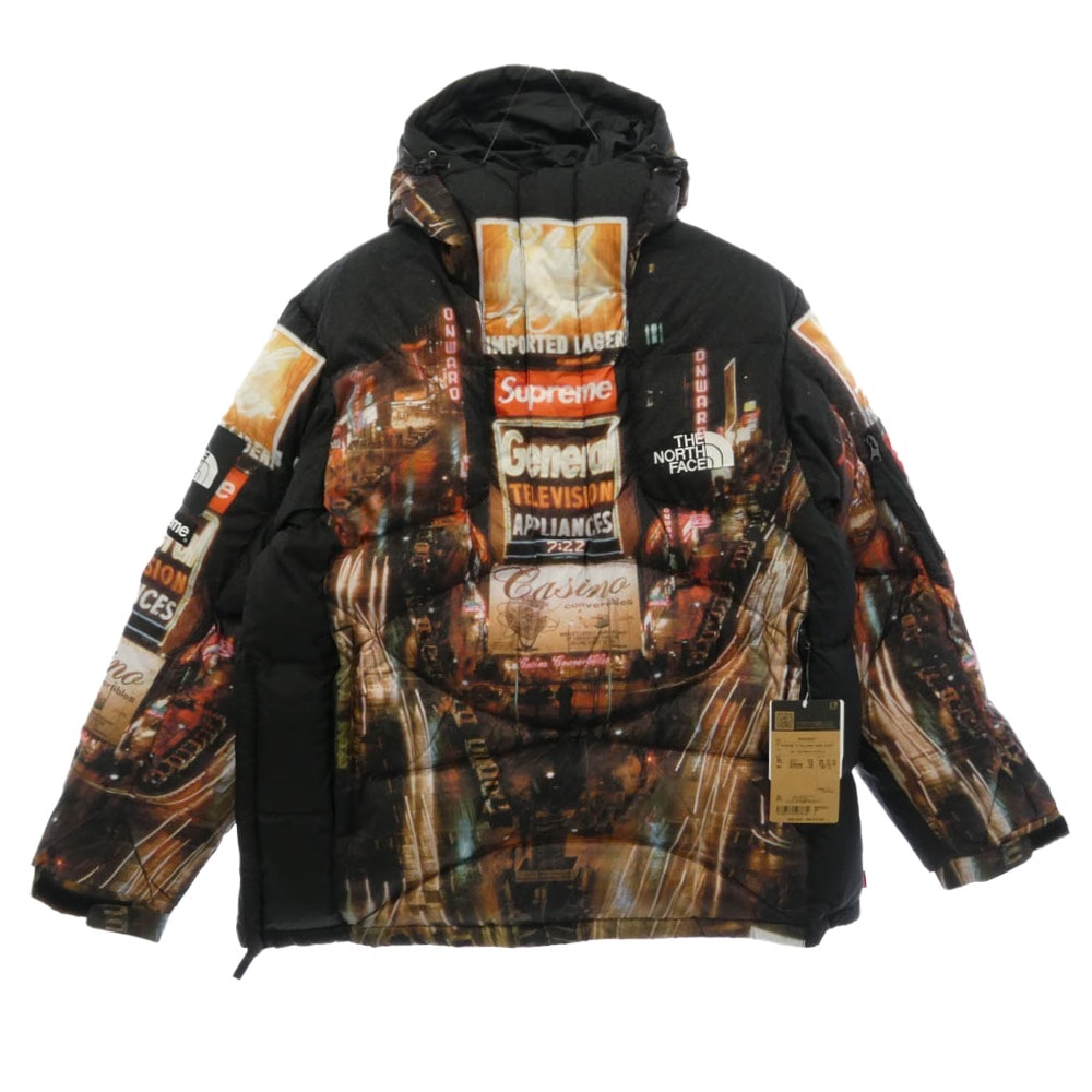 Supreme シュプリーム 22AW ND52205I × The North Face ザノースフェイス 800-Fill Half Zip Hooded Pullover ハーフジップ フーデッド プルオーバー ダウンジャケット 【新古品】