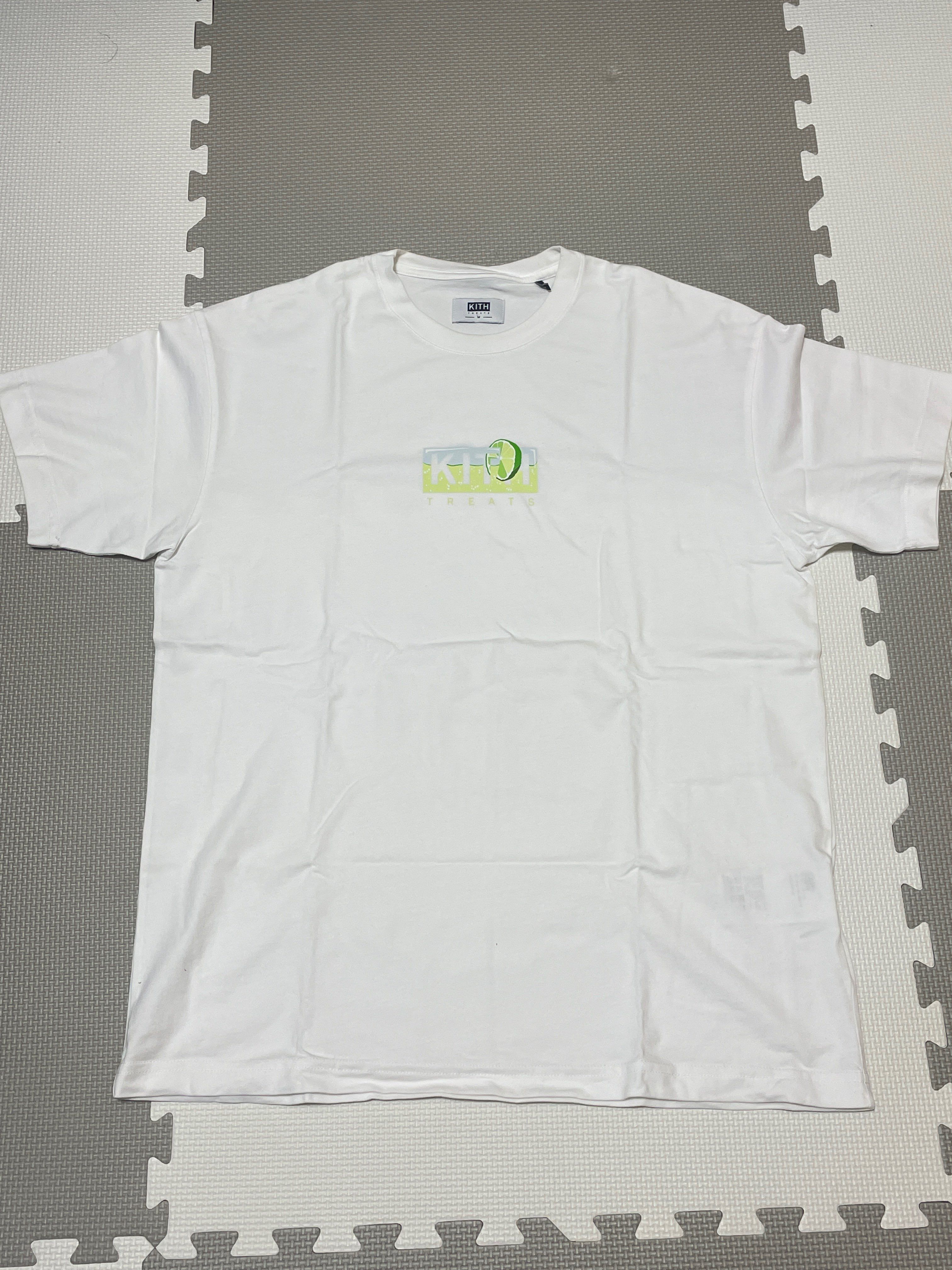 Kith Treats Lime Tee "White"