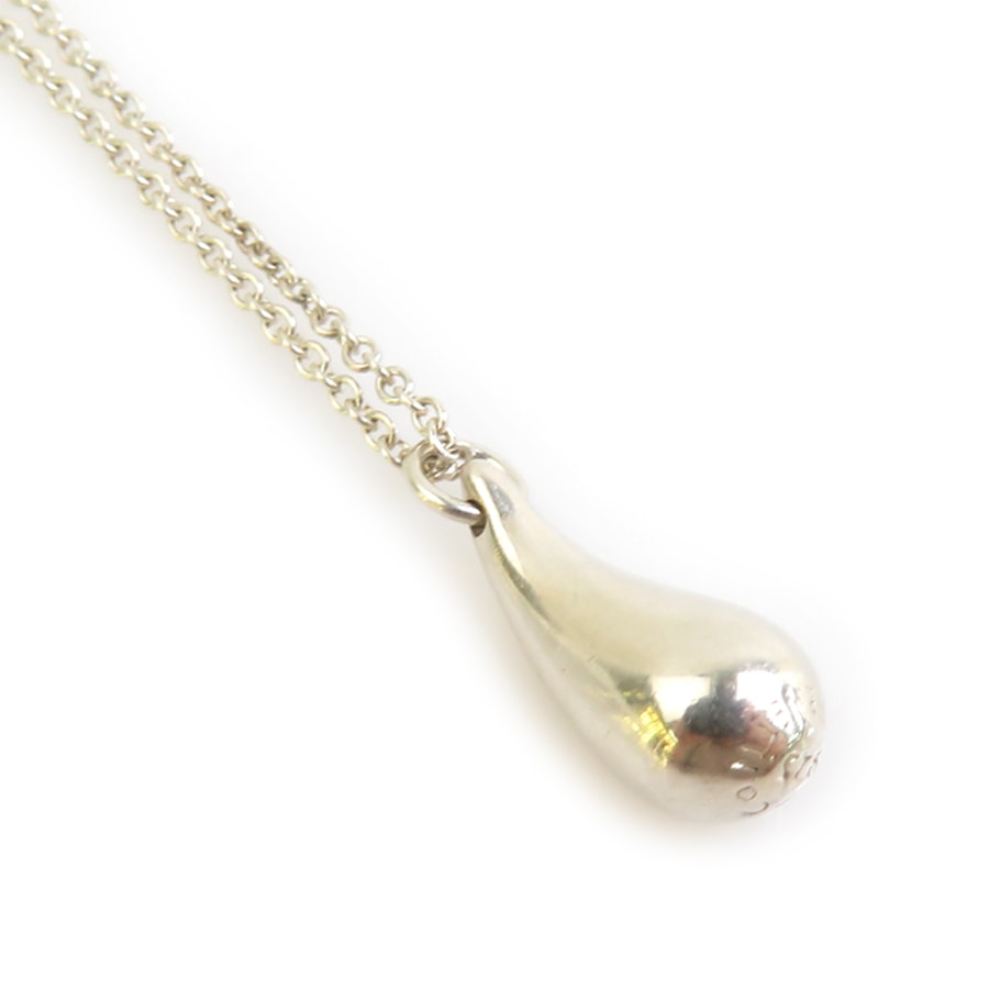 ティファニー TIFFANY&Co. ネックレス ティアドロップ ネックレス シルバー925 シルバー レディース【中古】 r11187a