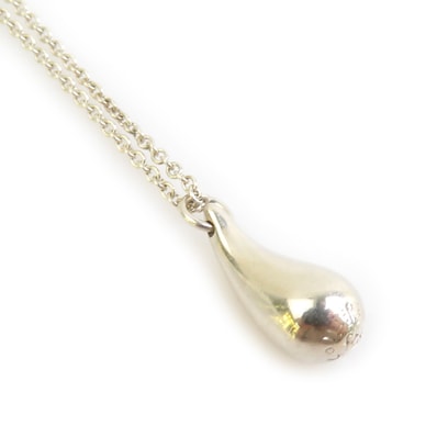 ティファニー TIFFANY&Co. ネックレス ティアドロップ ネックレス シルバー925 シルバー レディース【中古】 r11187a