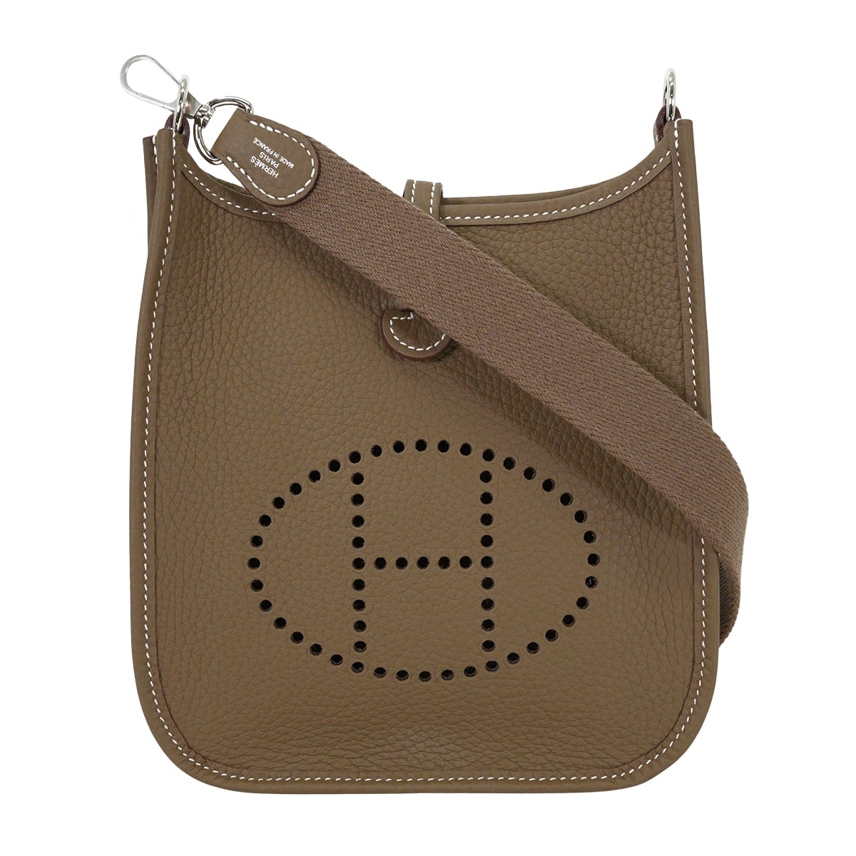 【恵比寿明治通り店】HERMES エルメス ショルダーバッグ エヴリン(エブリン) 16 TPM エトープ (エトゥープ) トリヨンクレマンス シルバー金具 K刻印 新品未使用