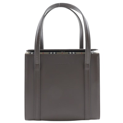 バーバリー ボックス ノバチェック レディースハンドバッグ