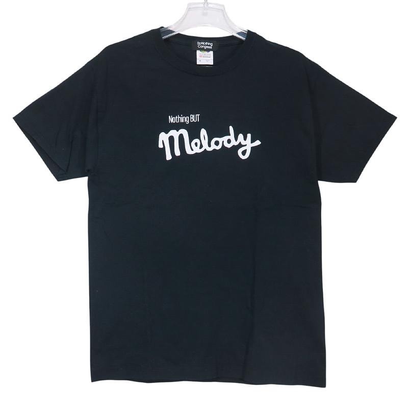 Do Nothing Congress ドゥー ナッシング コングレス Nothing But Melody TEE ノッシング バット メロディー Tシャツ ブラック 黒 サイズM