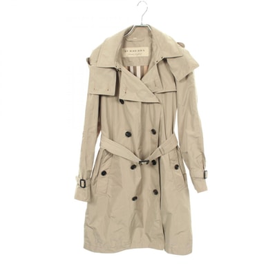 バーバリー BURBERRY トレンチコート 衣料品 アウター ポリエステル レディース ベージュ系 4062463 【中古】