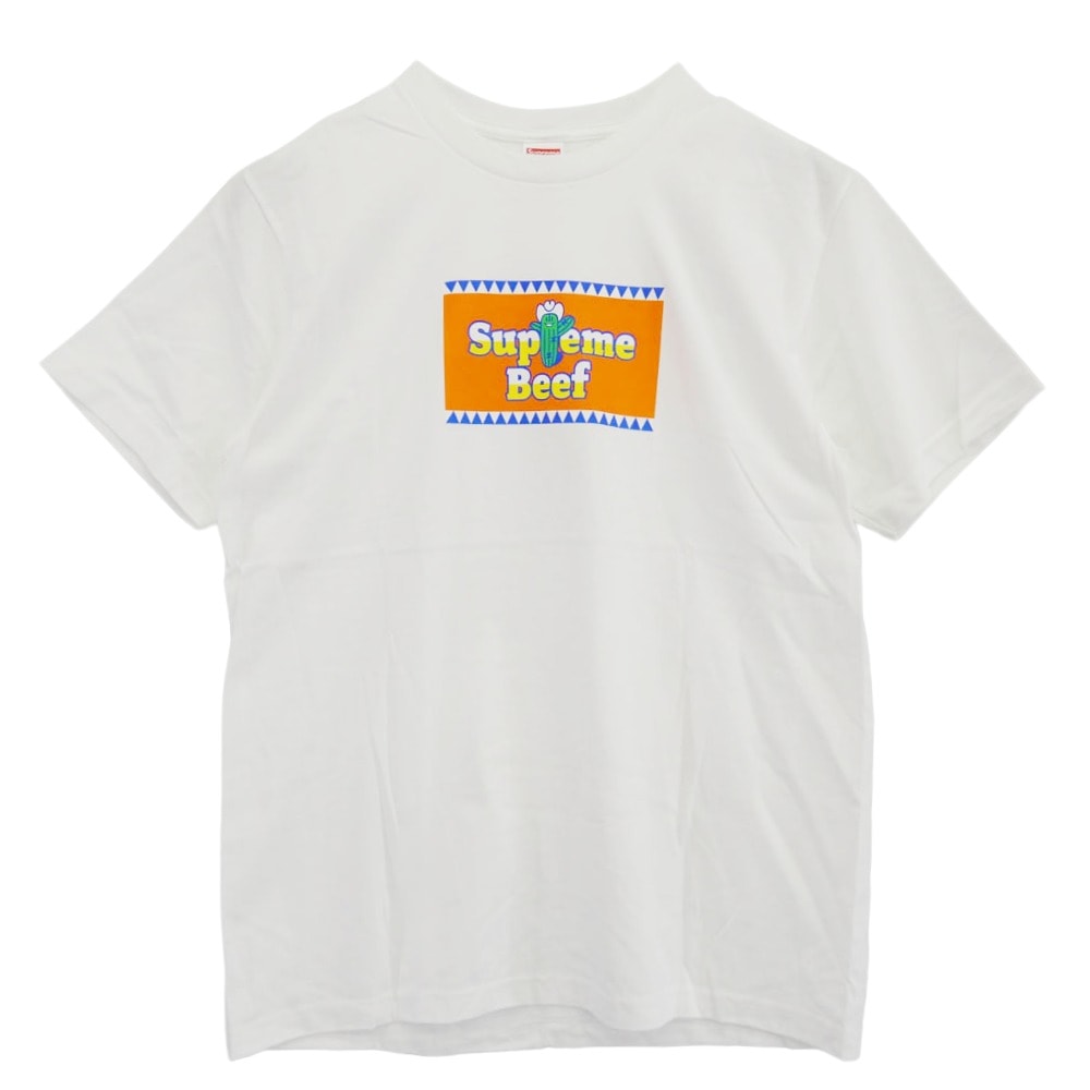 Supreme シュプリーム Tシャツ 25SS Western Beef ウエスタン ビーフ クルーネック 半袖 Tシャツ ホワイト ホワイト系 M【極上美品】【中古】