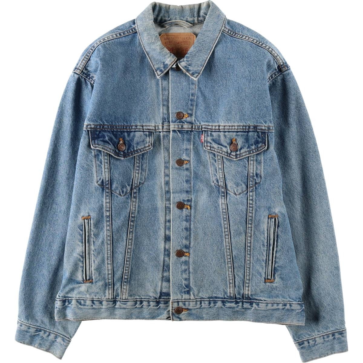 古着 90年代 リーバイス Levi's 70507-0389 デニムジャケット Gジャン USA製 メンズM相当 ヴィンテージ/eaa632498
