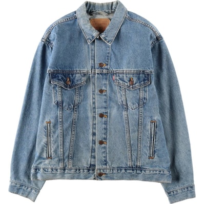 古着 90年代 リーバイス Levi's 70507-0389 デニムジャケット Gジャン USA製 メンズM相当 ヴィンテージ/eaa632498