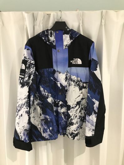 Supreme x The North Face Mountain Parka "Blue"