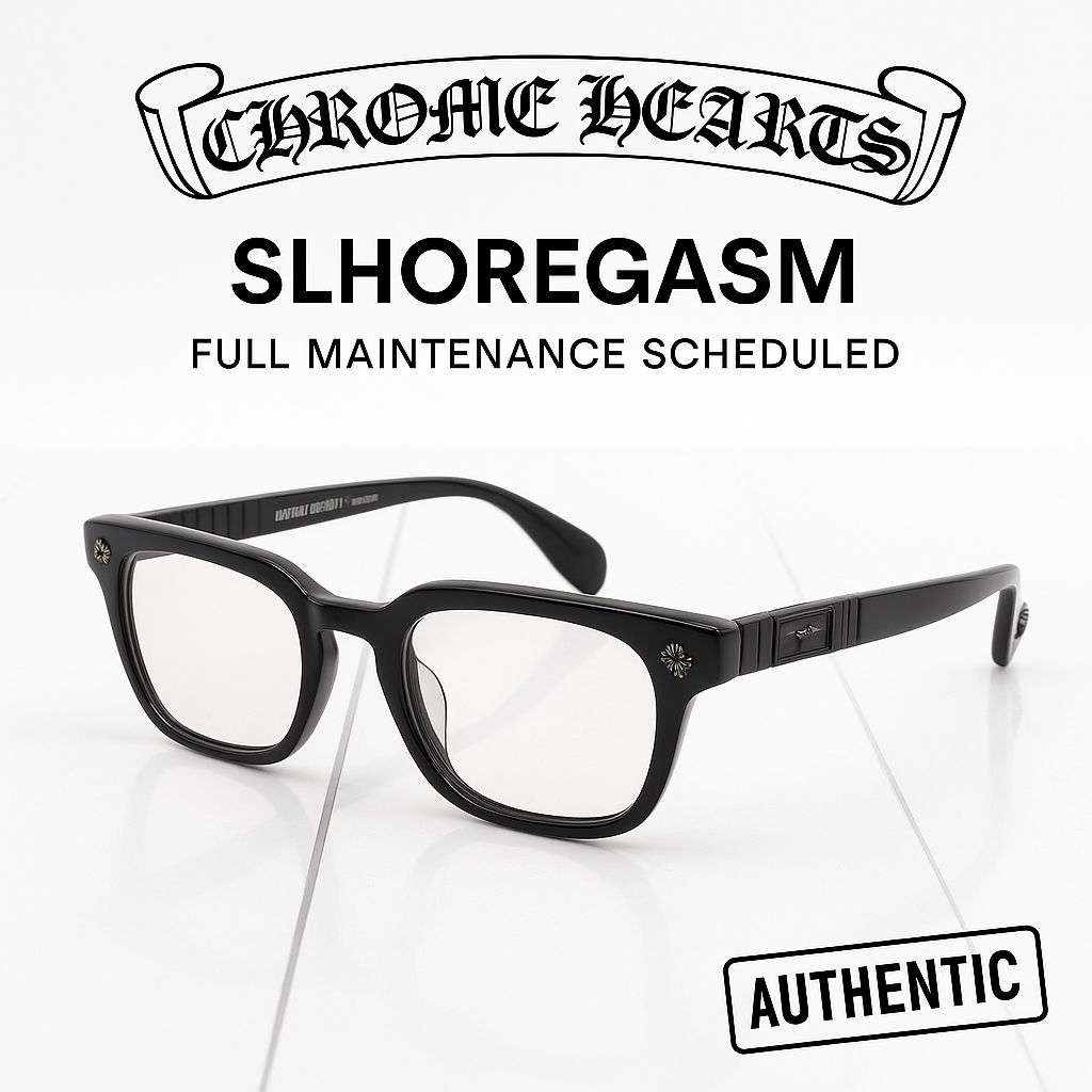 CHROME HEARTS SLHOREGASM ブラック×シルバー正規品証明付