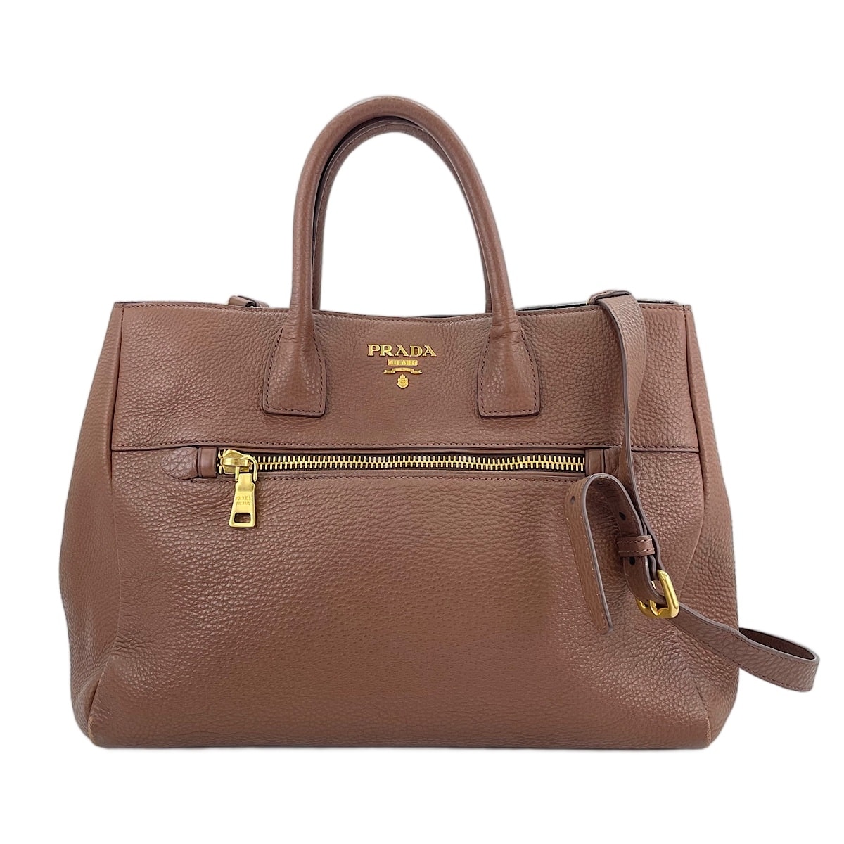 プラダ PRADA ヴィッテロダイノ 2WAY ハンドバッグ【中古】