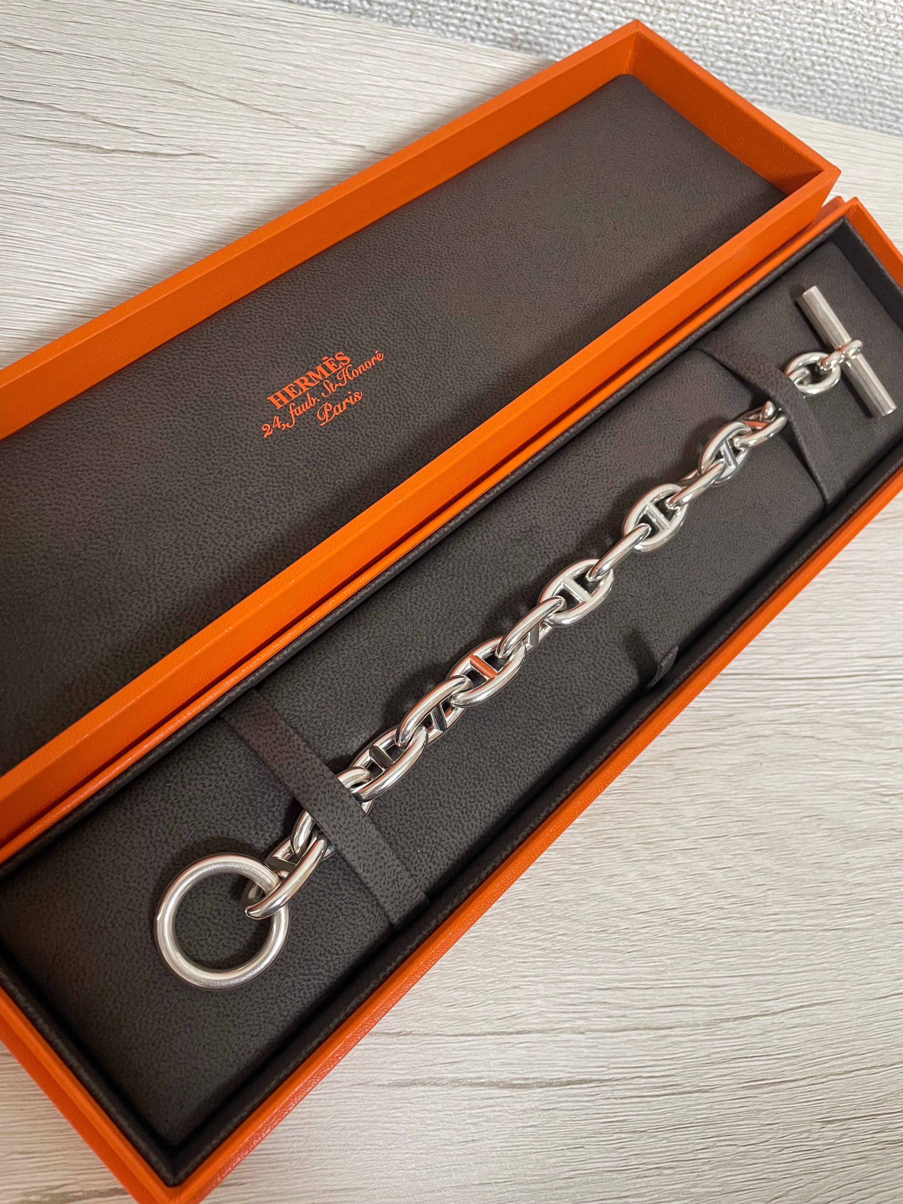 Hermes Chaine D'ancre GM Bracelet "Silver"